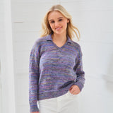 King Cole Homespun Prism DK Sweater & Tank Pattern 6172