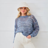 King Cole Homespun Prism DK Sweater & Tank Pattern 6175