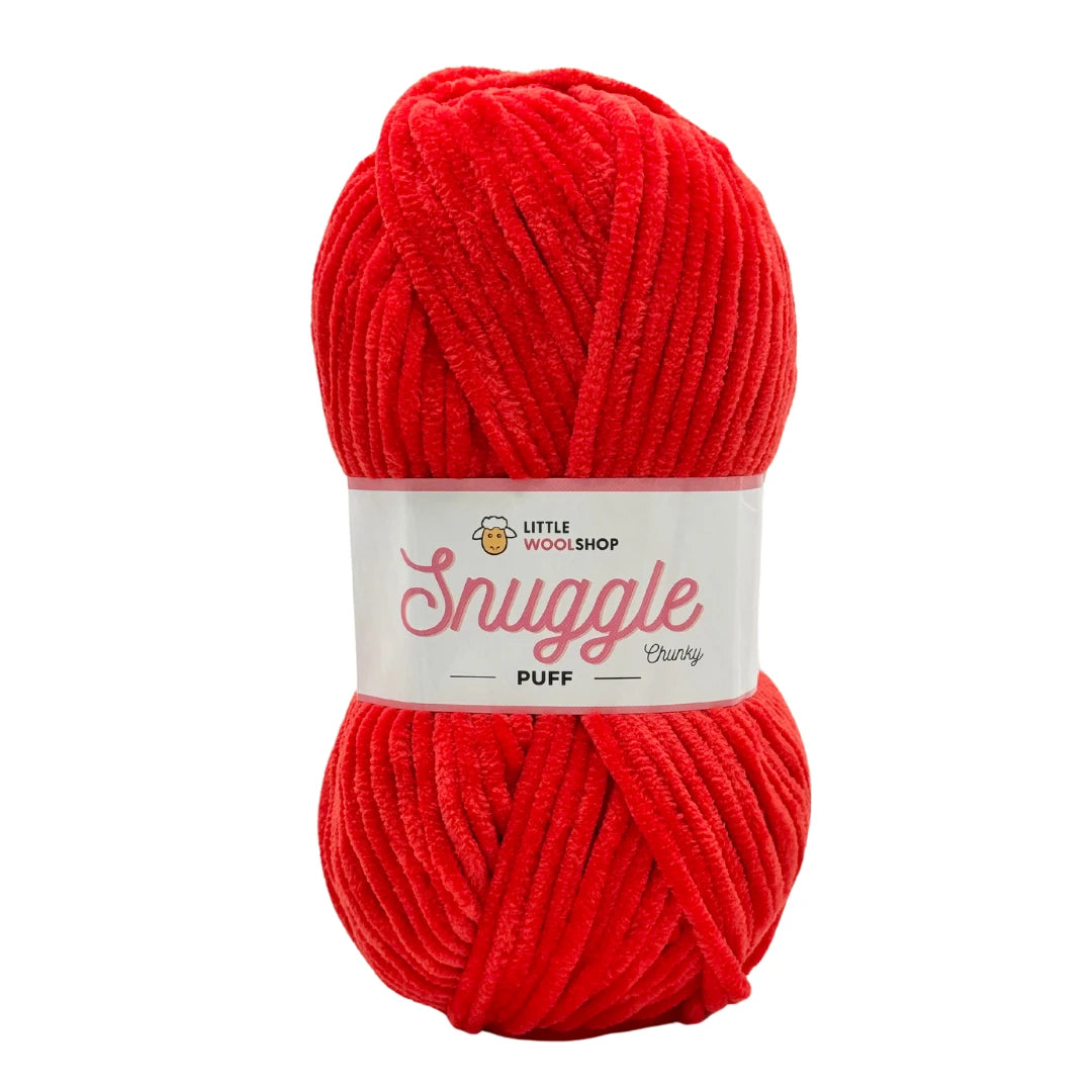 LittleWoolShop Snuggle Puff Chenille Chunky 100g