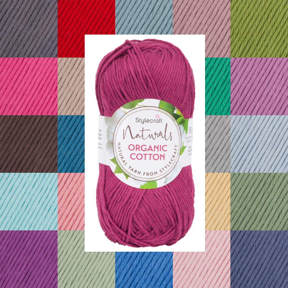 Stylecraft Naturals Organic Cotton DK 50g