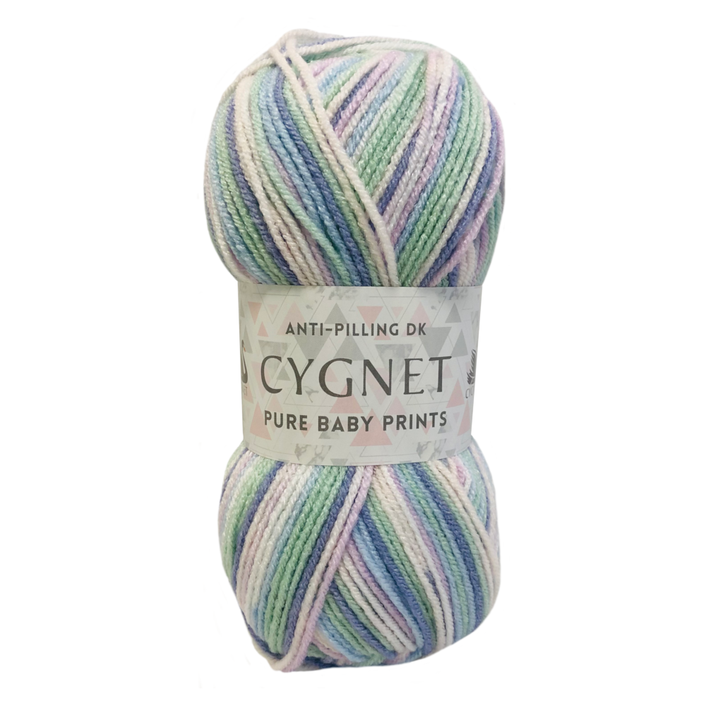 Cygnet Pure Baby Prints DK 100g