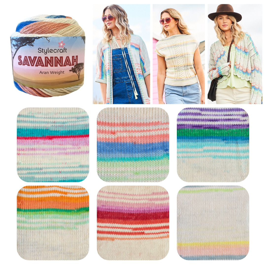 Stylecraft Savannah Aran 100g