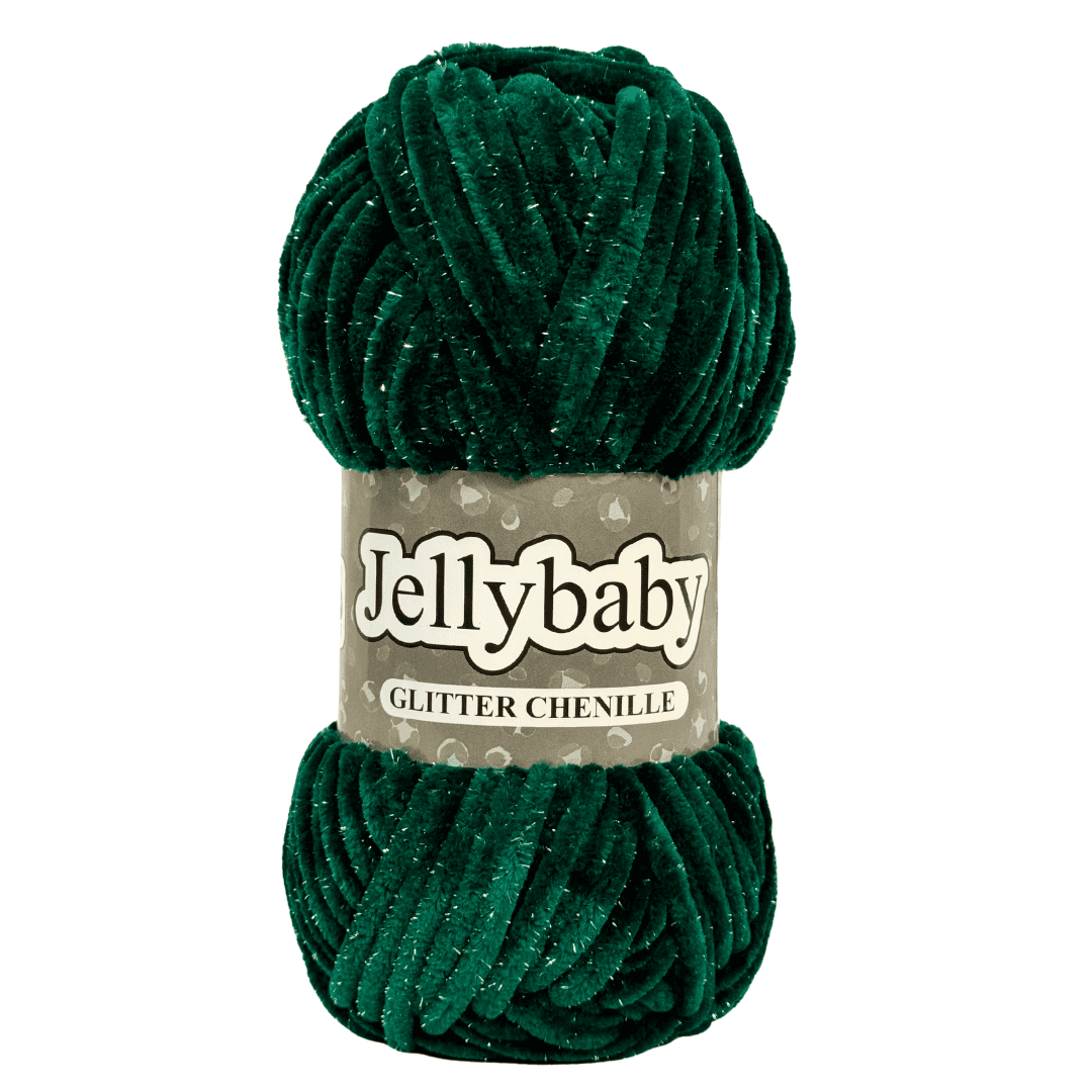 Cygnet Jellybaby Glitter Chenille Chunky 100g