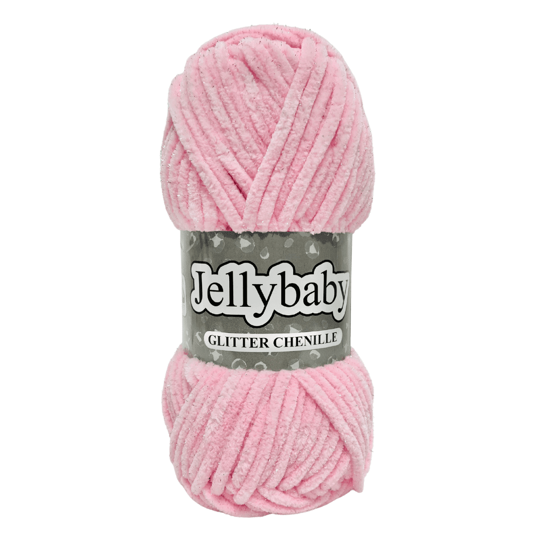 Cygnet Jellybaby Glitter Chenille Chunky 100g