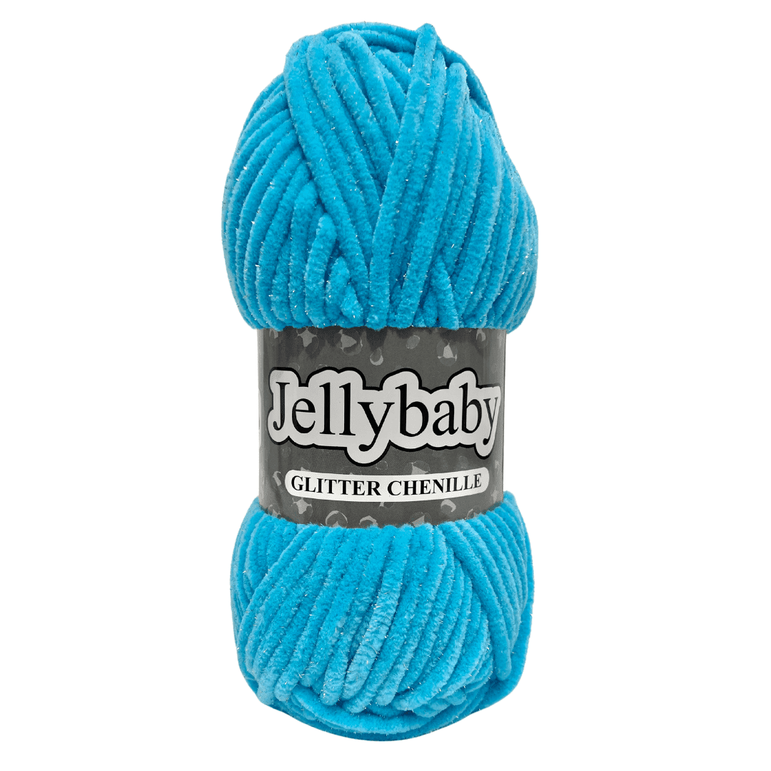 Cygnet Jellybaby Glitter Chenille Chunky 100g