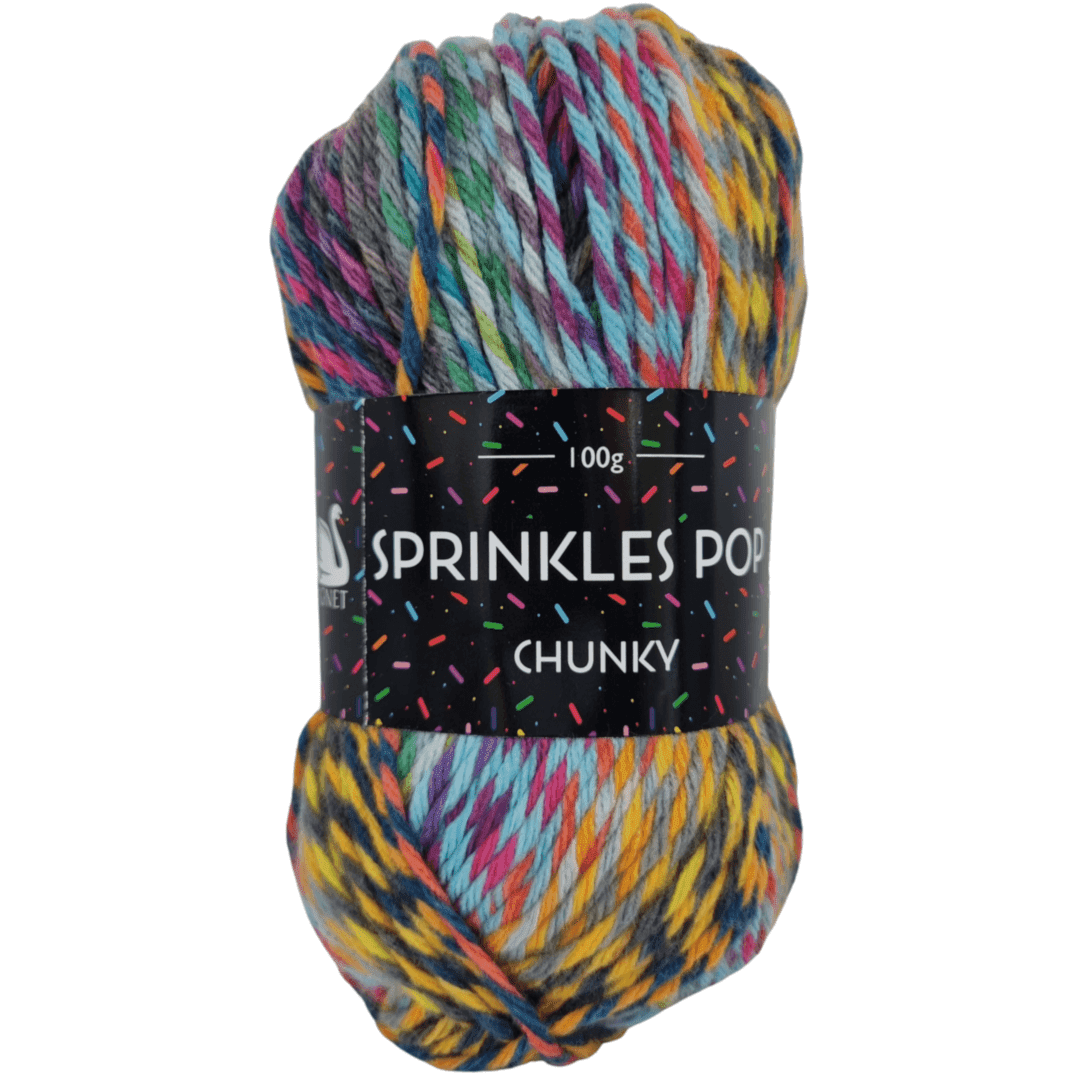 Cygnet Sprinkle Pop Chunky 100g