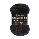 Cygnet Truly Wool Rich 4 Ply Sock Yarn 50g