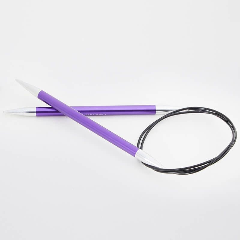 KnitPro Zing Fixed Circular Knitting Needles - 40cm