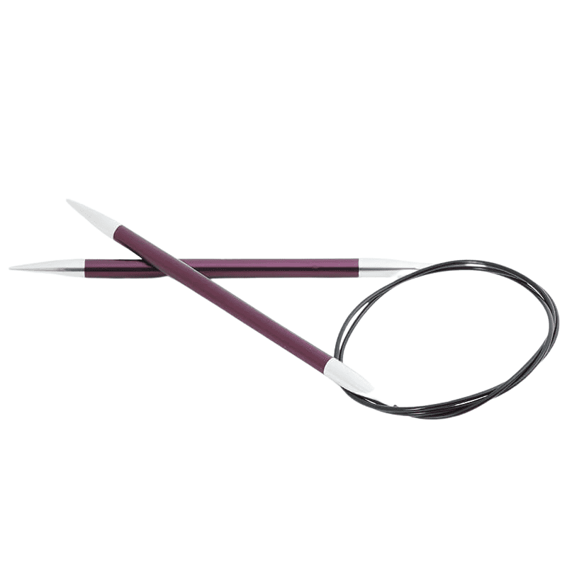 KnitPro Zing Fixed Circular Knitting Needles - 60cm