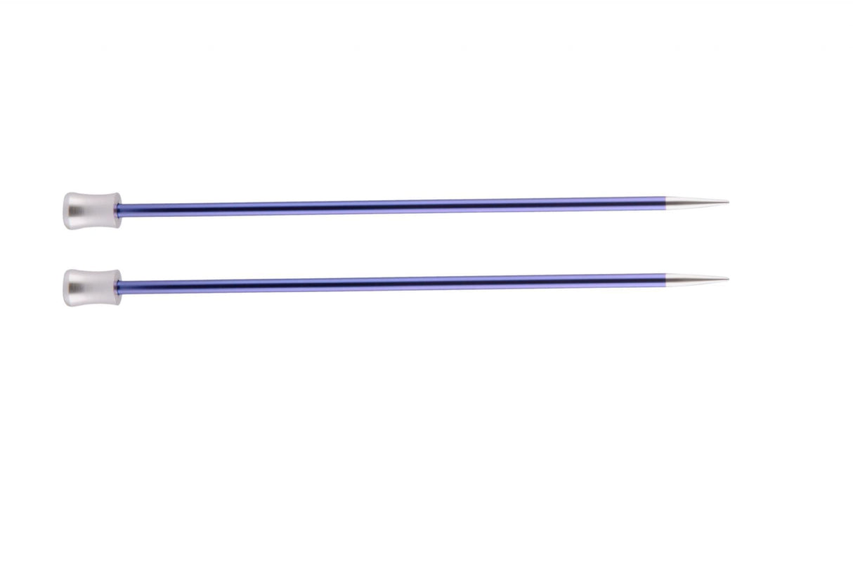 KnitPro Zing Single Point Knitting Needles - 25cm