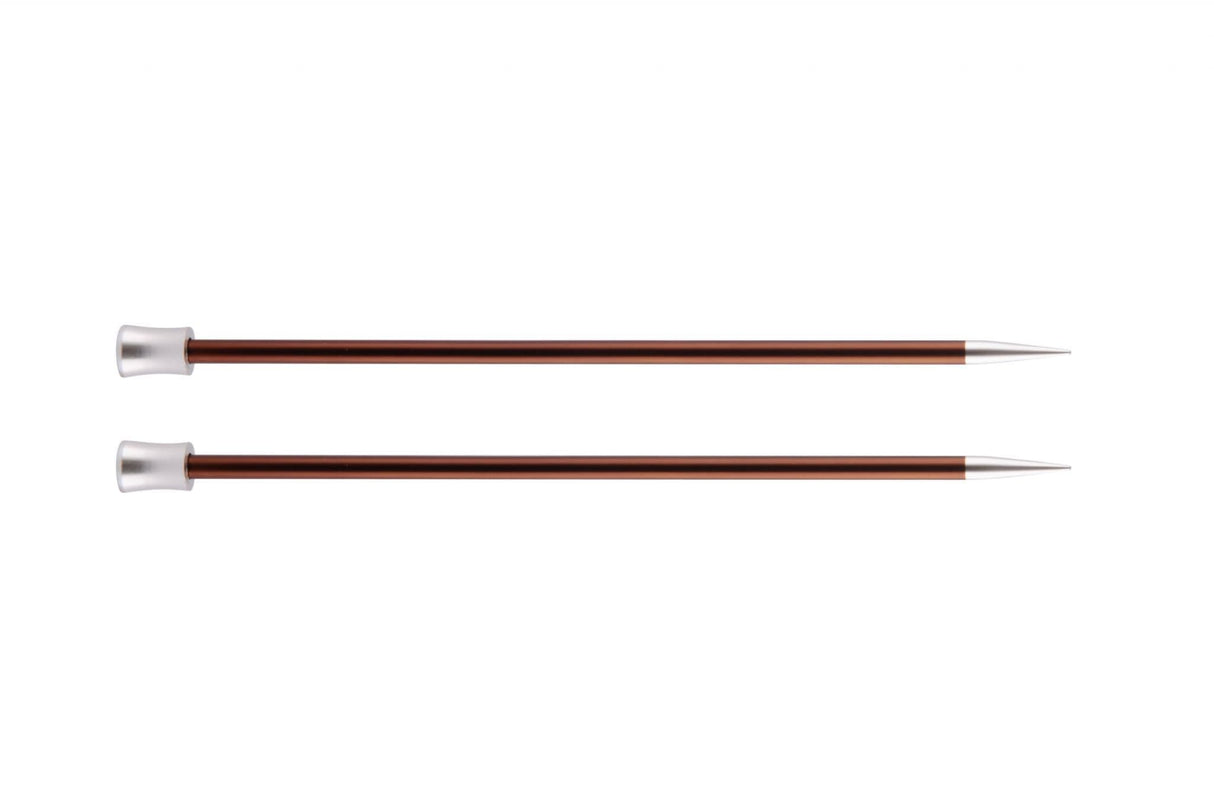 KnitPro Zing Single Point Knitting Needles - 25cm