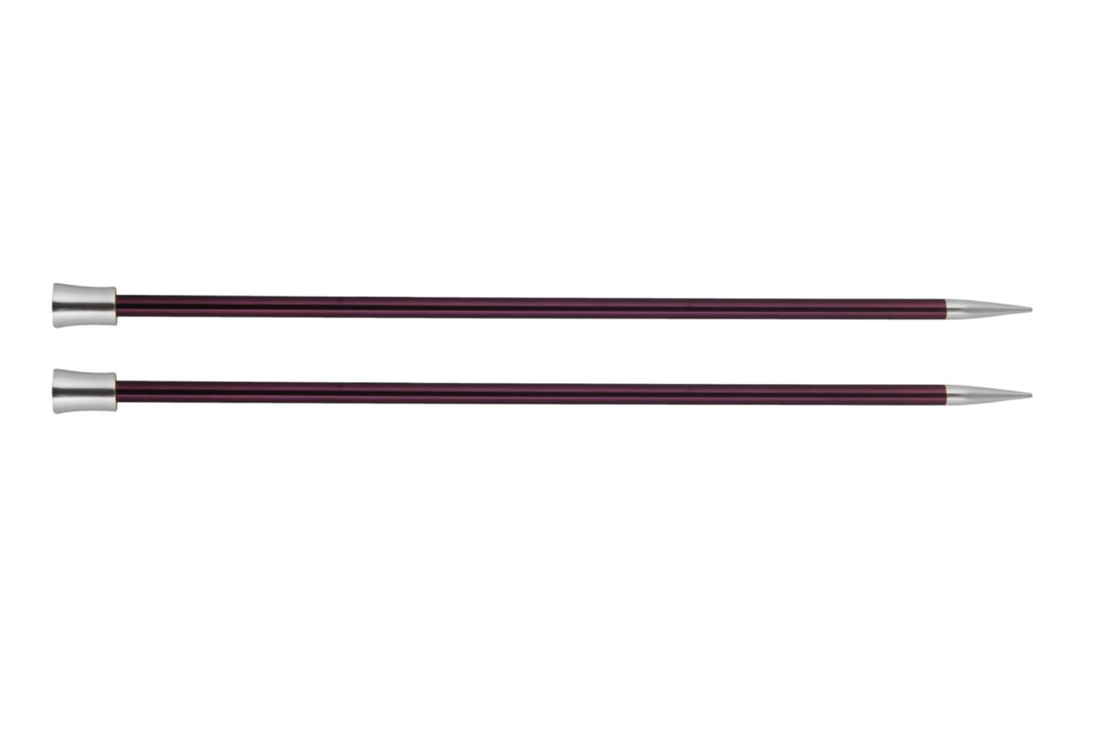 KnitPro Zing Single Point Knitting Needles - 30cm