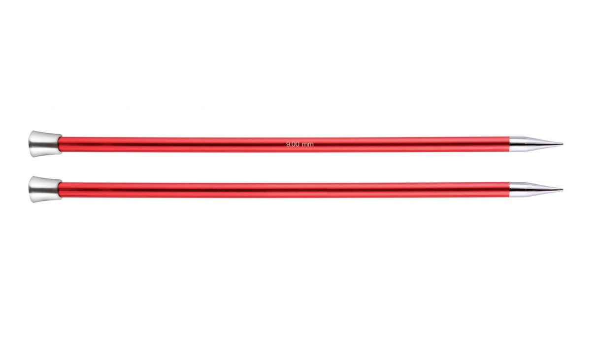 KnitPro Zing Single Point Knitting Needles - 30cm