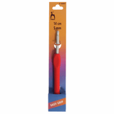 Pony Easy Grip Crochet Hook With Finger Flat - Coloured