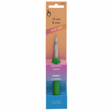 Pony Easy Grip Crochet Hook With Finger Flat - Coloured