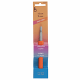 Pony Easy Grip Crochet Hook With Finger Flat - Coloured