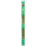 Pony Single Point Knitting Needles - Bamboo - 33cm