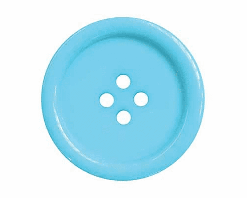 Set of 2 Large Dyed Round Buttons [P975] 44mm