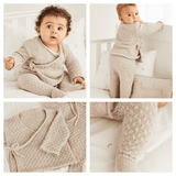 Sirdar Snuggly 2 Ply Tie-Side Top & Trouser Suit Pattern 5522