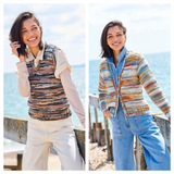 Stylecraft For the Love of Stripes Chunky Cardigan & Tank Top Pattern 10097