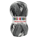 Woolcraft Baby Cakes Blanket in a Ball Aran 300g