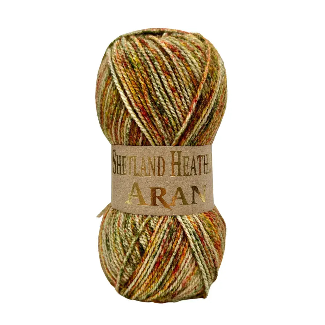 Woolcraft Shetland Heather Aran 100g