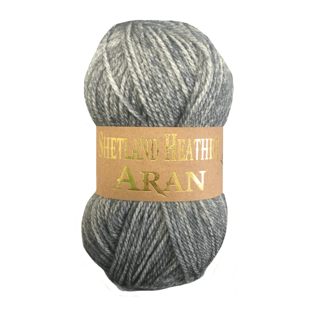 Woolcraft Shetland Heather Aran 100g
