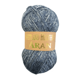 Woolcraft Shetland Heather Aran 100g