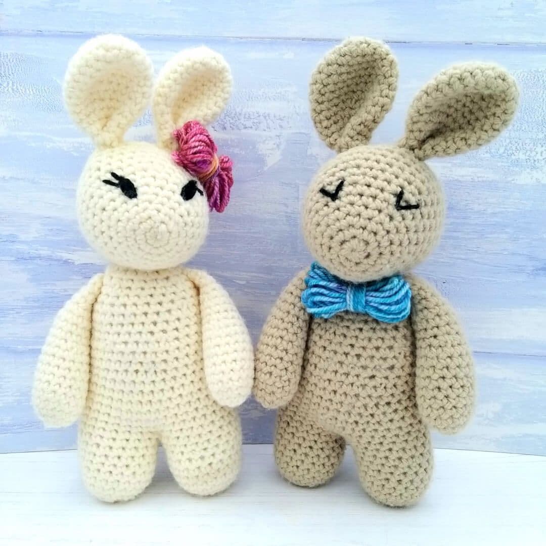 Arthur & Betsy Wee Bunnies Aran Pattern