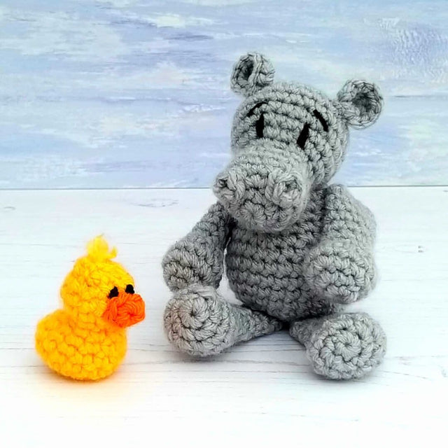 Baby Hippo Chunky Pattern