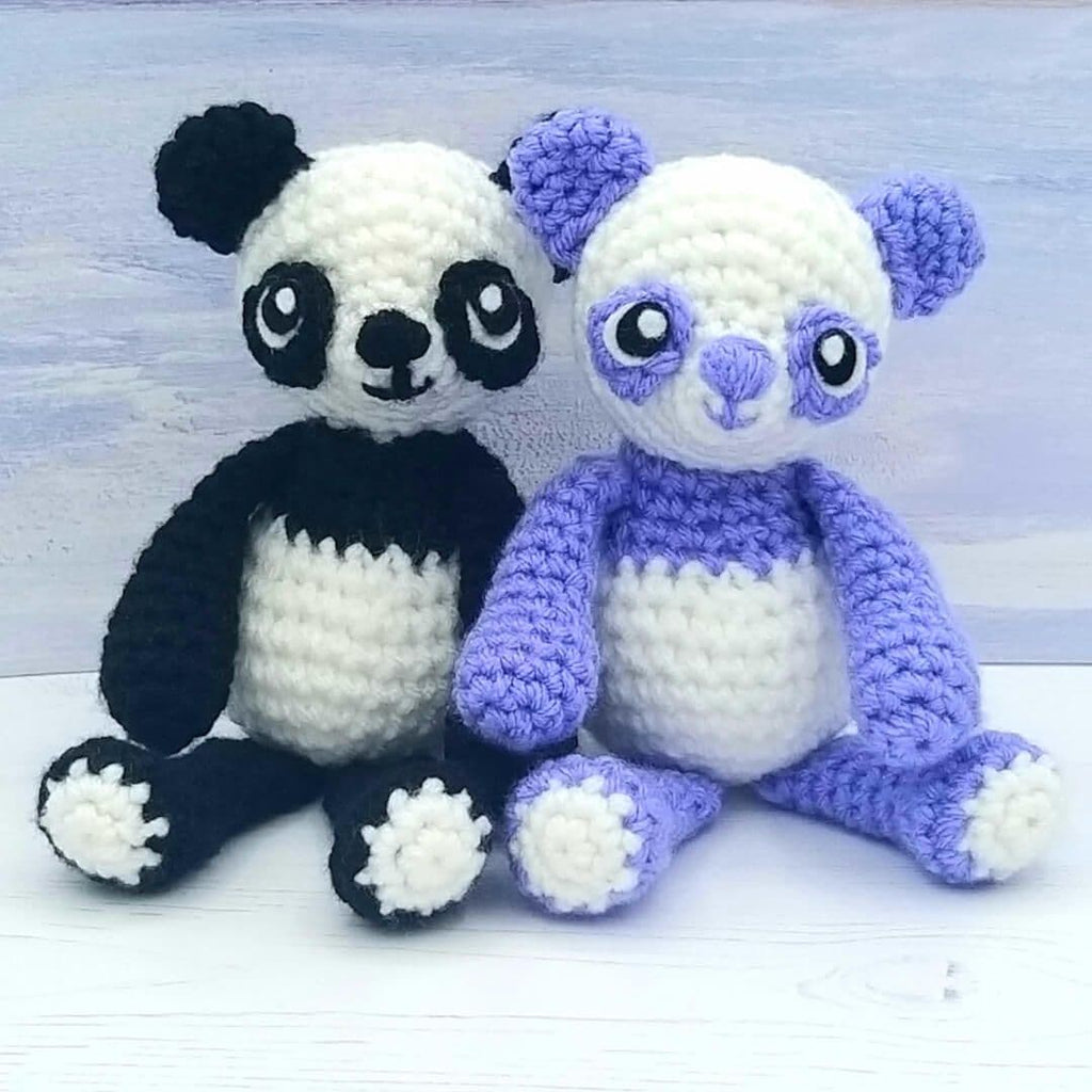 Baby Panda Chunky Pattern