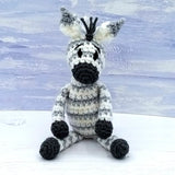 Baby Zebra Chunky Pattern