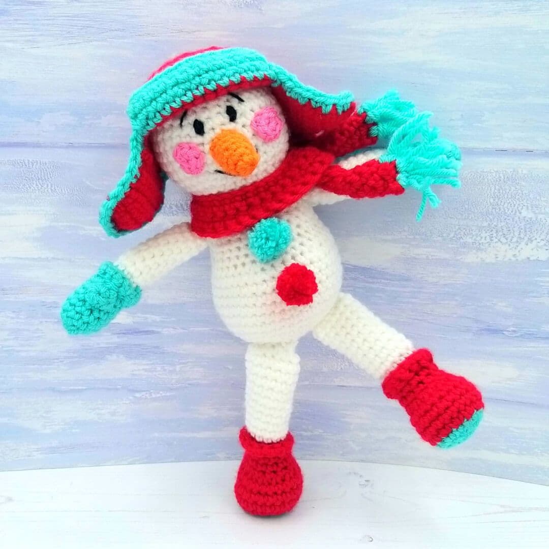 Chilli the Snowman Chunky Pattern