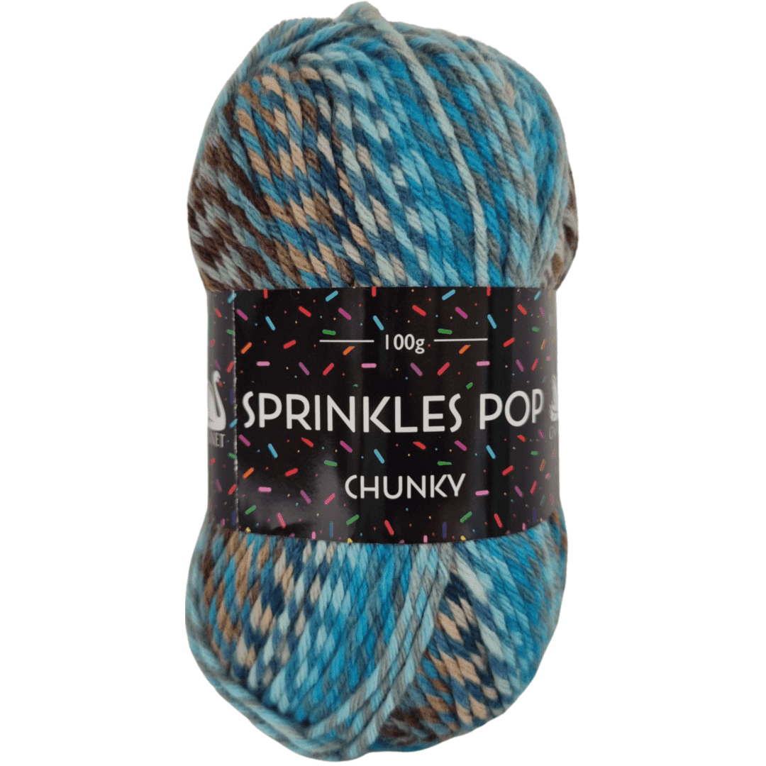 Cygnet Sprinkle Pop Chunky 100g