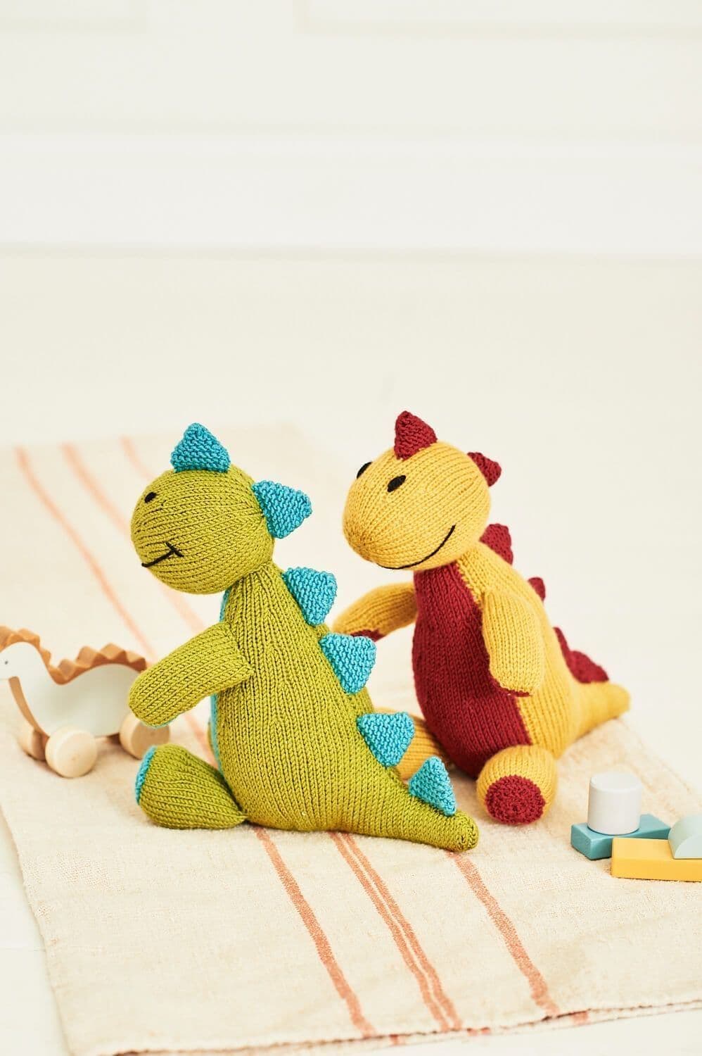 Danny the Dinosaur Stylecraft Bellissima DK Pattern 9853 - PDF Download