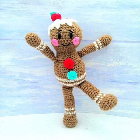 George the Gingerbread Boy Chunky Pattern