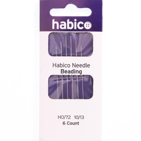 Habico Beading Needles 10/13 [HO/72] 6 Pack