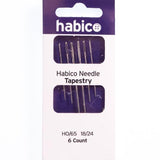 Habico Tapestry Needles 18/24 [HO/65] 6 Pack