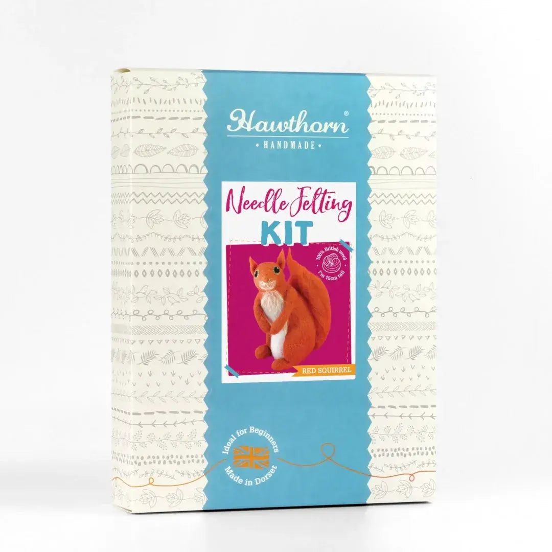 Hawthorn Handmade Red Squirrel Needle Felting Kit