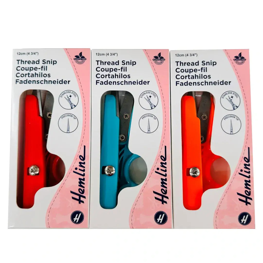 Hemline Soft Grip Thread Snips - 12.7cm