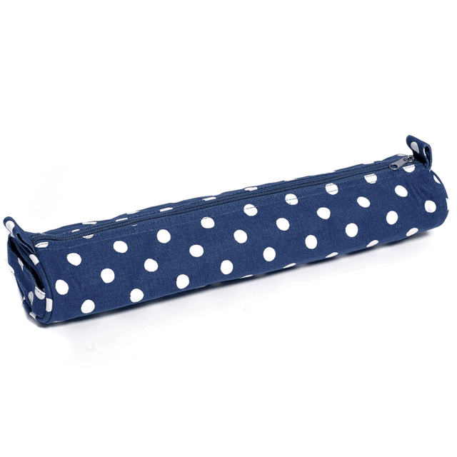 Hobbygift Knitting Needle Case [Polka Dot Navy]