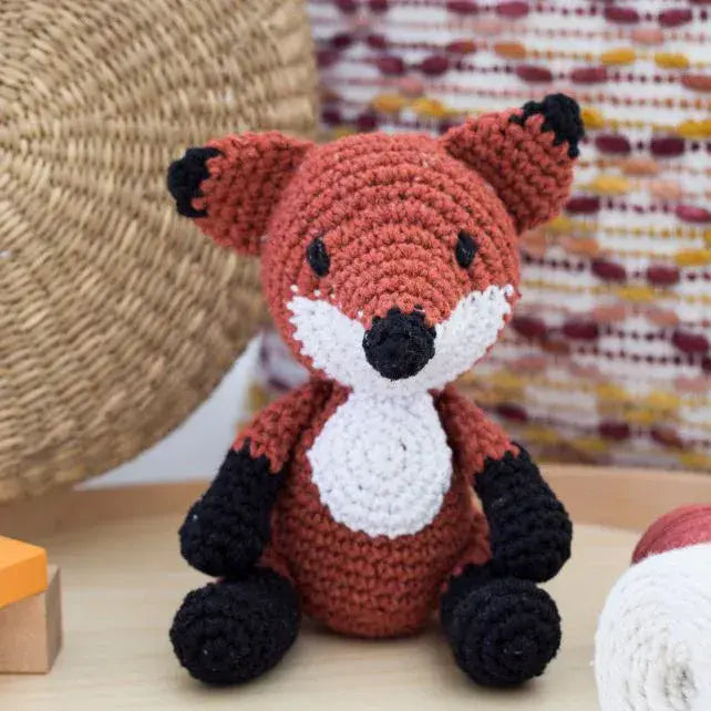 Hooked Fergie the Fox Crochet Kit