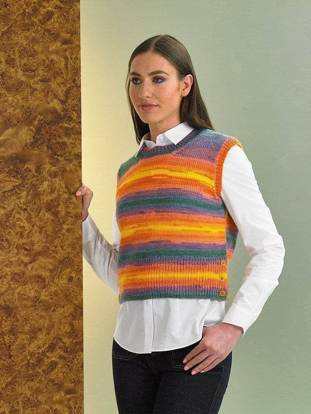 James C. Brett Aurora DK Tank Top Pattern JB847