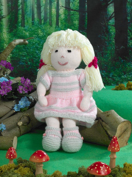 James C. Brett Crafter DK Toy Doll Pattern JB680