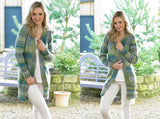 James C. Brett Marble Chunky Jacket Pattern JB438