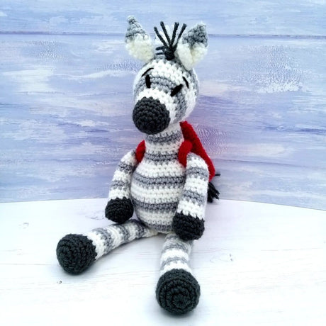 Julie the Zebra Chunky Pattern