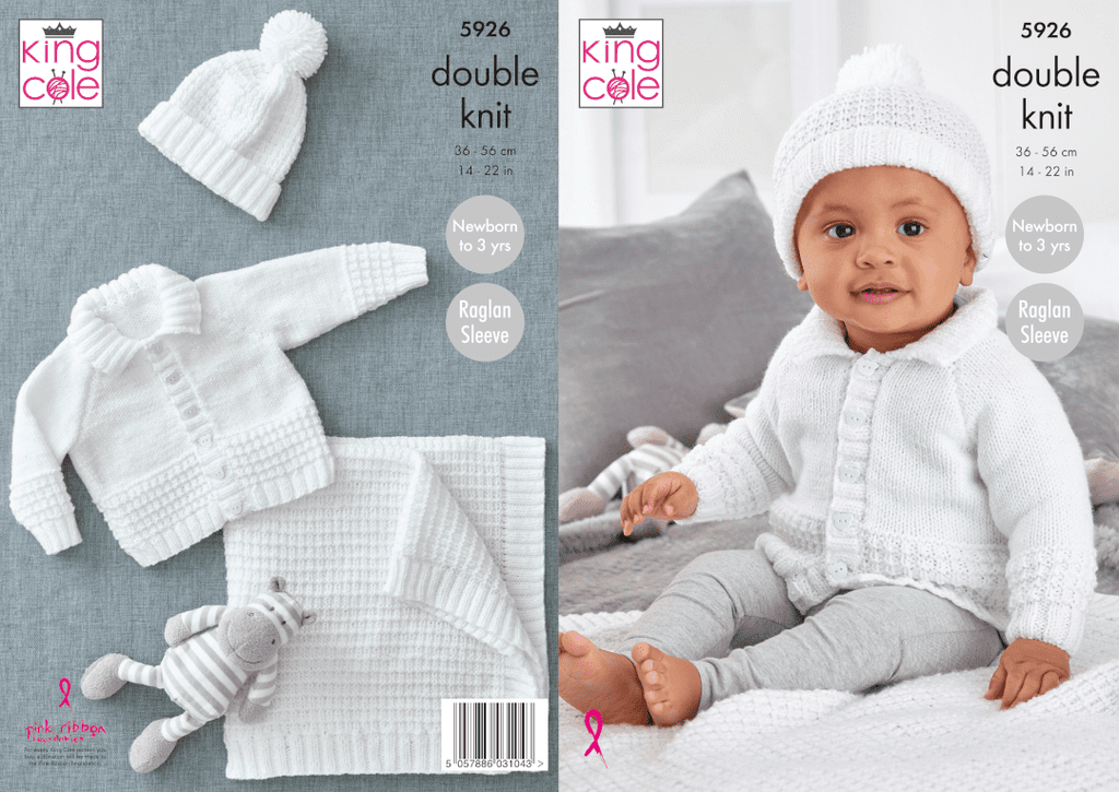 King Cole Comfort DK Baby Set Pattern 5926