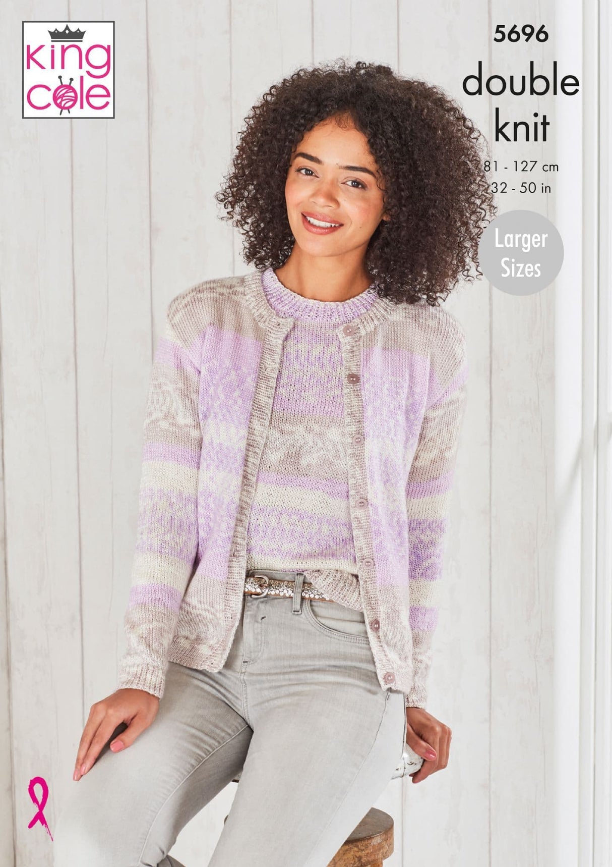 King Cole Fjord DK Sweater Pattern 5696