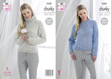 King Cole Indulge Chunky Sweater Pattern 5282