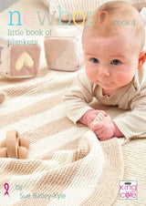 King Cole Newborn Little Book of Blankets - Book 4